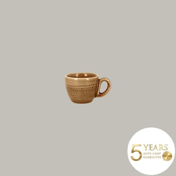 Espressotassen-Set Twirl 12-teilig aus Porzellan, handverziert, tropische Farben