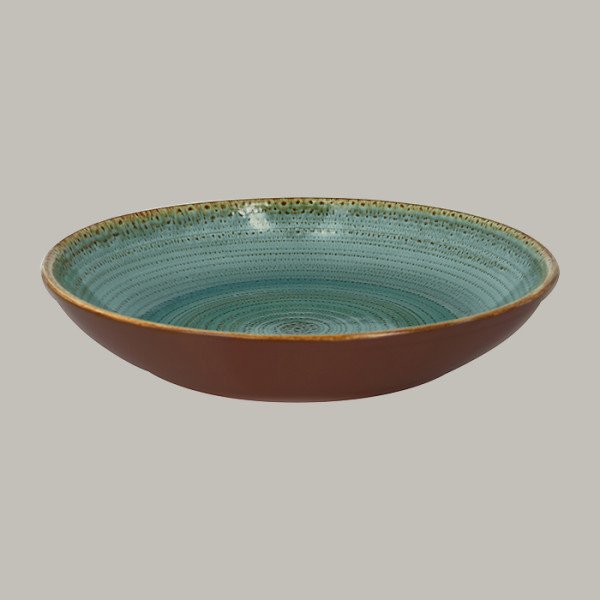 Platte tief Twirl Ø 36,2 cm aus Porzellan in Sand-Beige von RAK Porcelain