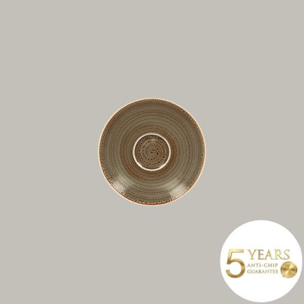 Untertasse Twirl aus Porzellan, 17 cm, 12 Stück – RAK Porcelain