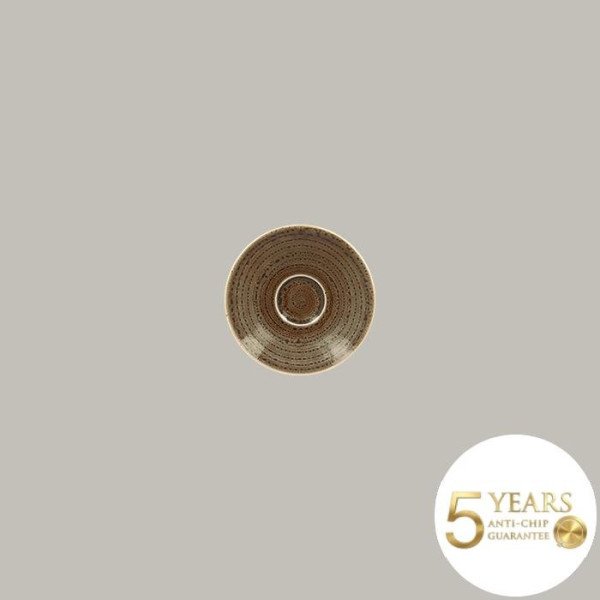 Untertasse Twirl aus Porzellan, 12,5 cm, 12 Stück – RAK Porcelain