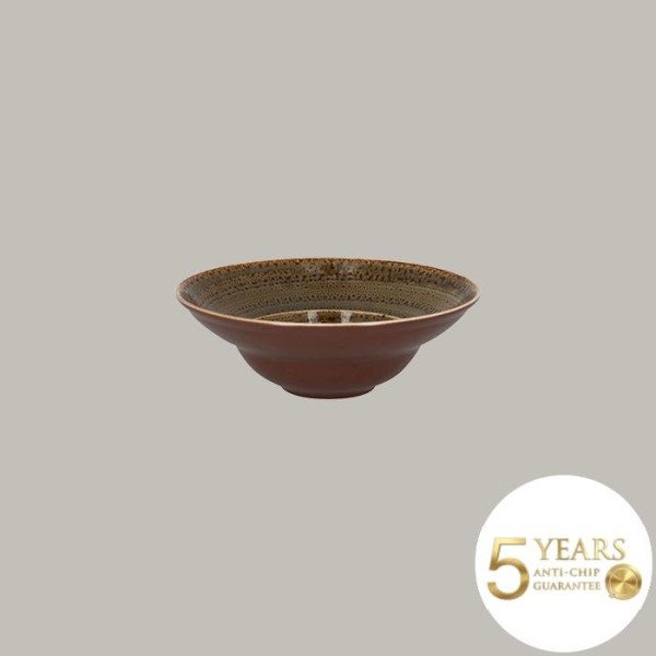 Teller extra tief aus Porzellan, 6er Set – Twirl Kollektion von RAK Porcelain