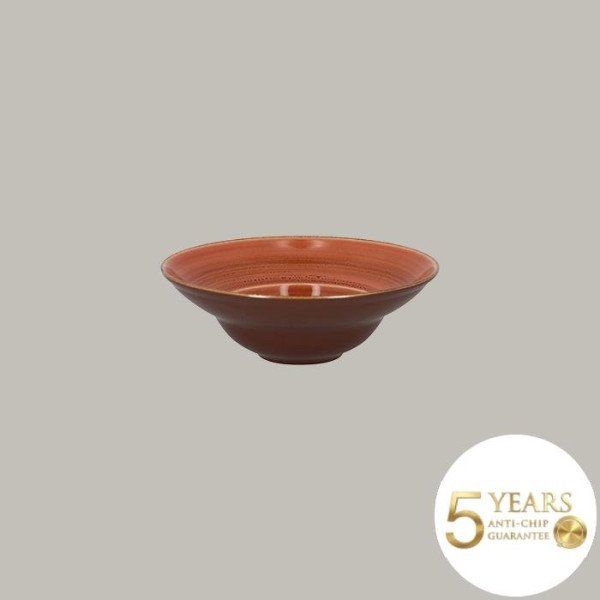 Teller extra tief aus Porzellan in Tropenfarben, 6er Set – RAK Porcelain