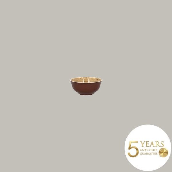 Schälchen Twirl aus Porzellan, 12er Set, handverziert in tropischen Farben