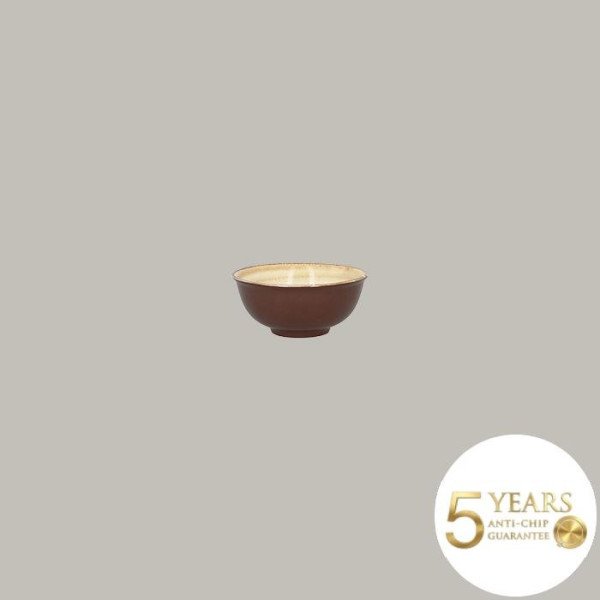 Schale Twirl Sand-Beige 12er Set aus Porzellan – RAK Porcelain