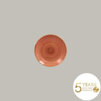 Teller coup flach aus...