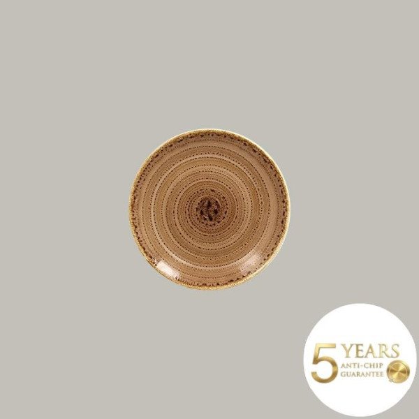 Teller coup flach Twirl 24-teilig aus Porzellan, handverziert, langlebig