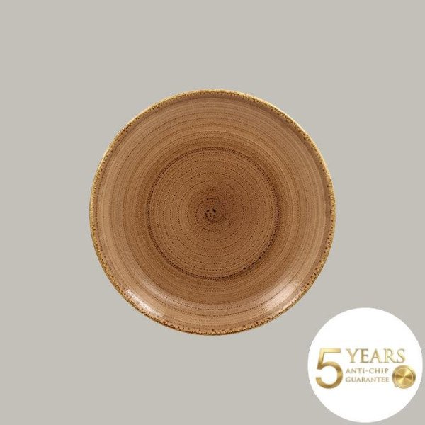 Teller coup flach aus Porzellan – Twirl Kollektion, 12-teiliges Set von RAK Porcelain