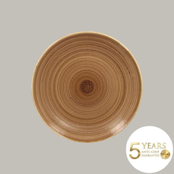 Teller coup flach aus Porzellan, Ø 29,3 cm, 12er Set – RAK Porcelain Twirl Kollektion