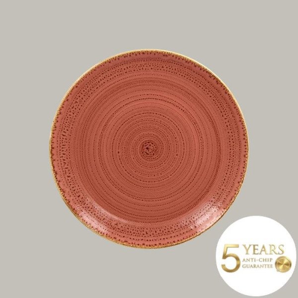 Teller coup flach aus Porzellan, 6er Set, Twirl Kollektion von RAK Porcelain – langlebig & handverziert