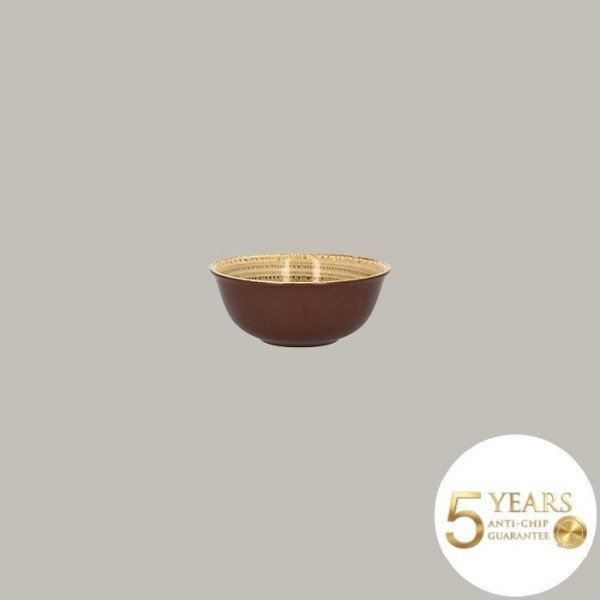 Schale Twirl Sand-Beige aus Porzellan, 16 cm, 12er Set – RAK Porcelain