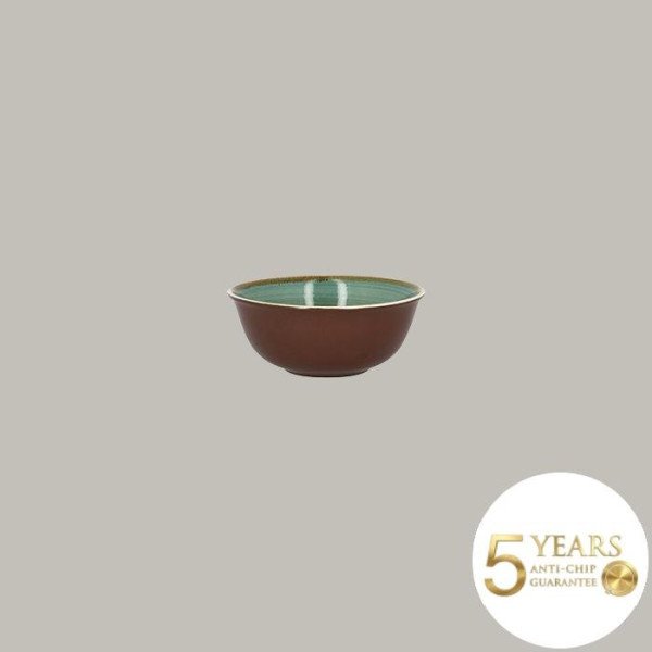 Schale Twirl aus Porzellan, 16 cm Ø, 12er Set – Handverziert und langlebig