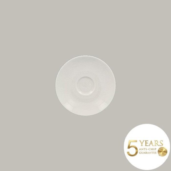 Untertasse aus Porzellan mit Vintage Craquelé-Effekt, 12er Set von RAK Porcelain