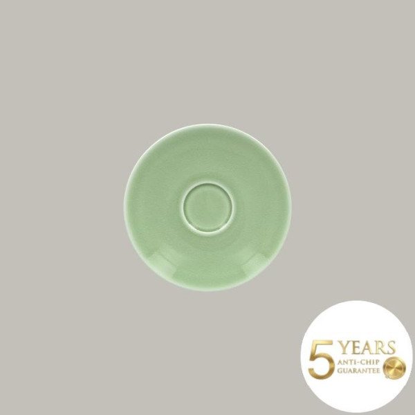 Untertasse Vintage aus Porzellan, 15 cm, 12 Stück, RAK Porcelain