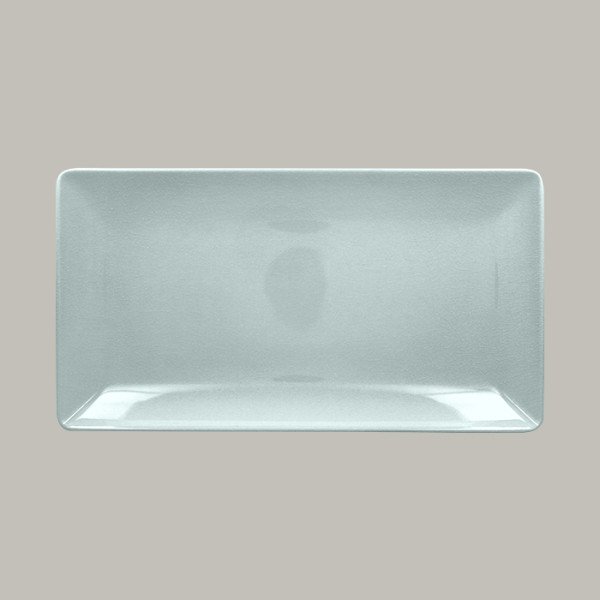 Teller coup flach Vintage Porzellan 33,8x18,3 cm 6 Stück