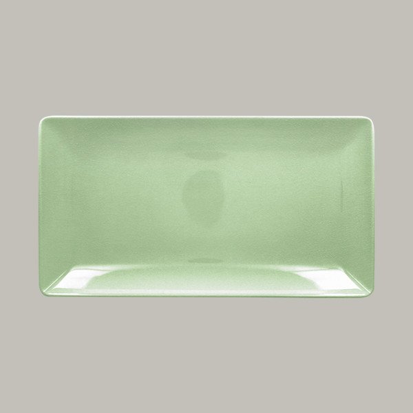 Teller coup flach aus Porzellan, 6-teilig, Vintage Design mit Craquelé-Effekt