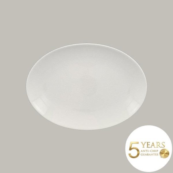 Teller coup flach aus Porzellan, 6 Stück, Vintage Kollektion von RAK Porcelain