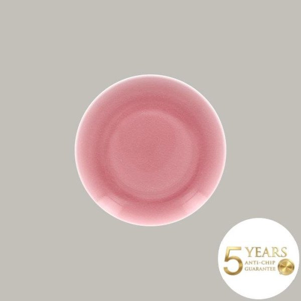 Teller coup flach Vintage 24 cm, 12-teiliges Porzellan-Service mit Craquelé-Effekt