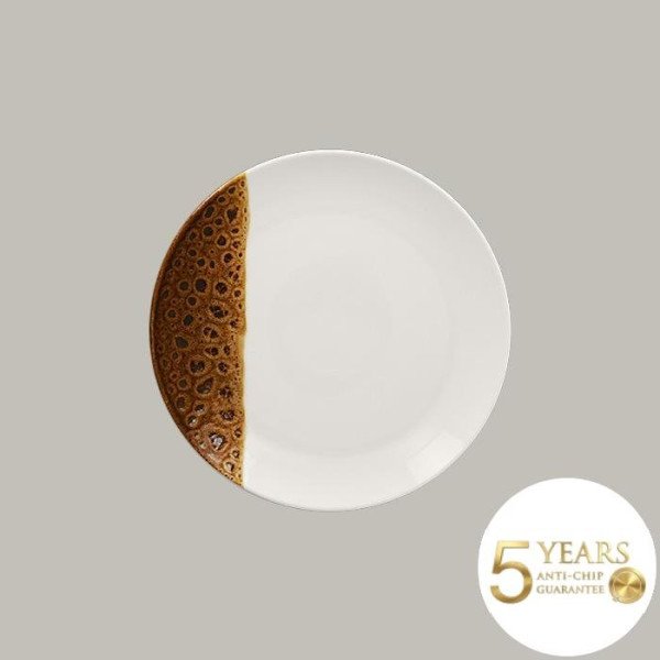 Teller coup flach aus Porzellan, handgefertigt, 12-teilig, Ø 26,7 cm – RAK Porcelain