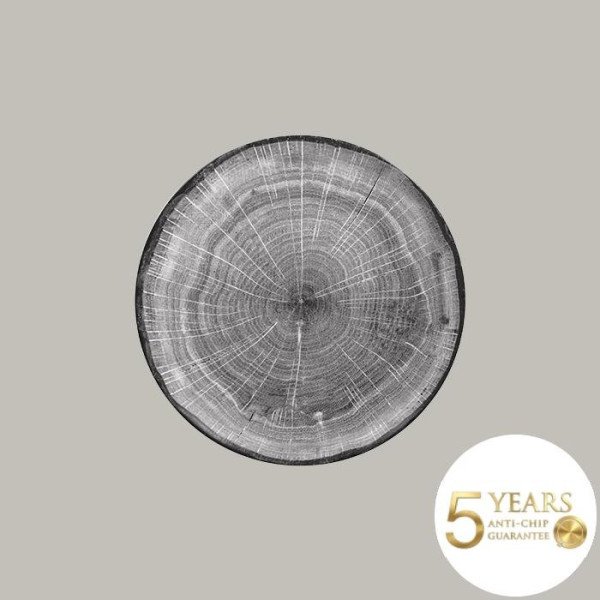 Teller coup flach 29,3 cm Woodart Kollektion – 12er Set aus Porzellan