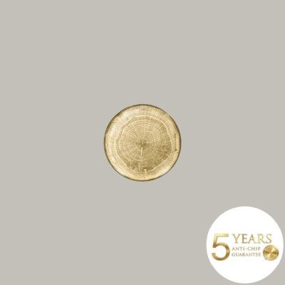 Teller coup flach aus...