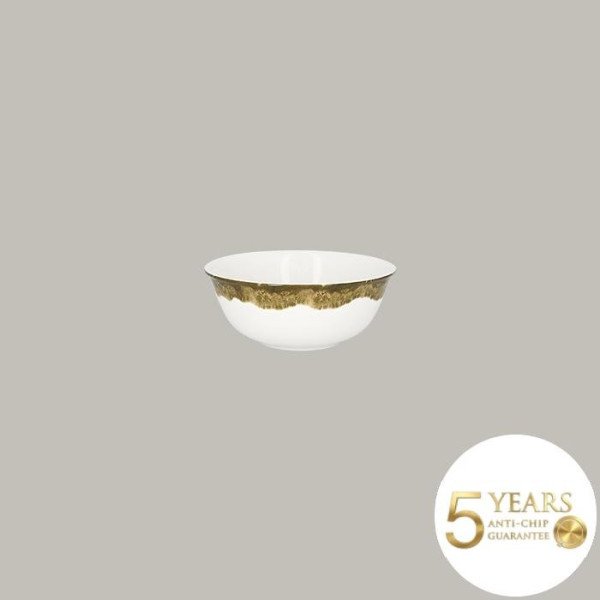 Schale aus Porzellan in Woodart-Optik, 12 Stück, Ø16 cm, 6,5 cm hoch, 5 Jahre Garantie