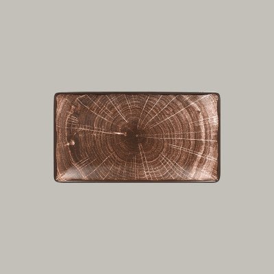 Teller coup flach aus...