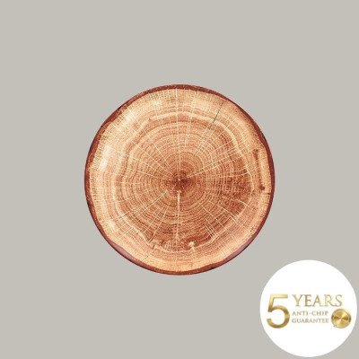 Teller coup flach aus...