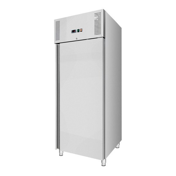 Speiseeis-Lagertiefkühlschrank. Edelstahl. 54x 5l Eisbehälter. mit Turbofunktion