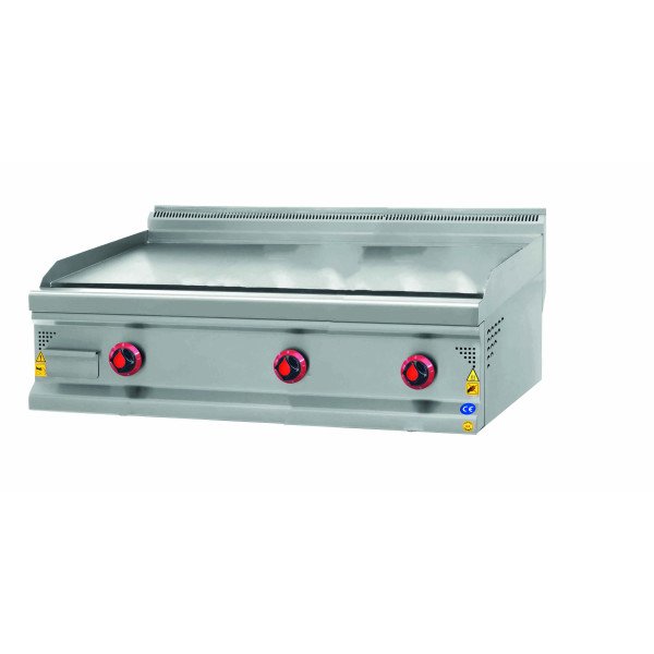 Elektro Bratplatte - 13,5 kW - Glatt - Hartchrome