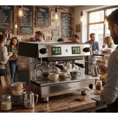 Macchina per caffè espresso a leva - 2 gruppi - Venezia
