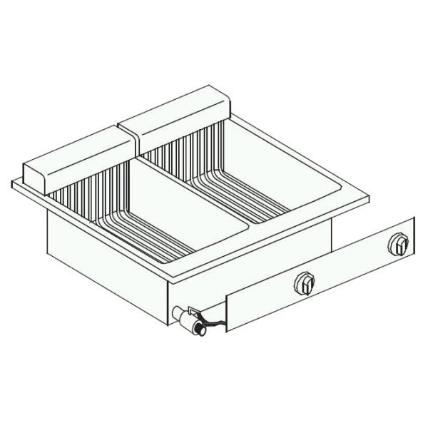 ELEKTROFRITEUSEN 2X10 L