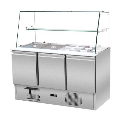 Saladette 3 Türen.137 x 70...