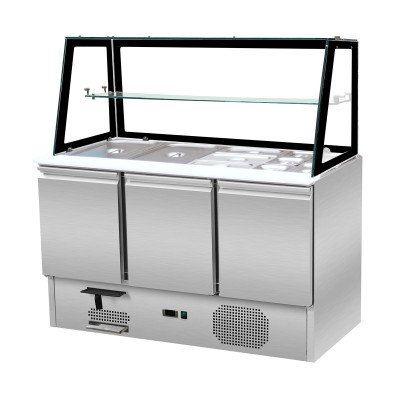 Saladette 3 Türen.137 x 70...