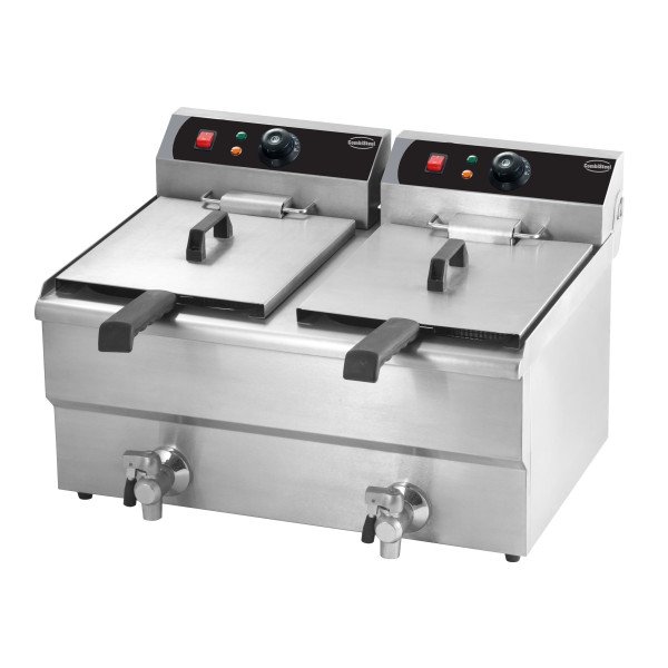 ELEKTRO TISCHFRITEUSE 2X10 L