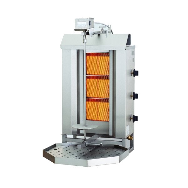 GYROS GASGRILL  MOTOR POSITION OBEN 3 HEIZZONEN