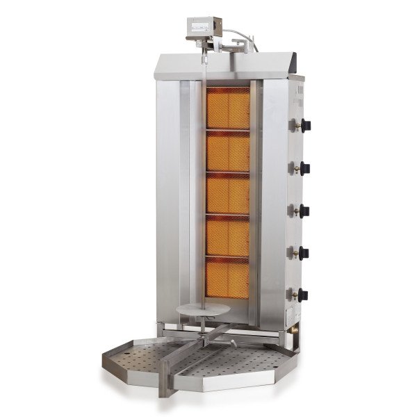 GYROS GASGRILL MOTOR POSITION OBEN 5 HEIZZONEN