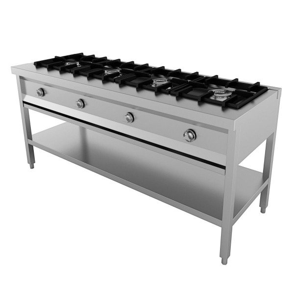 TISCH FÜR PFANNENKUCHEN 4 BR.