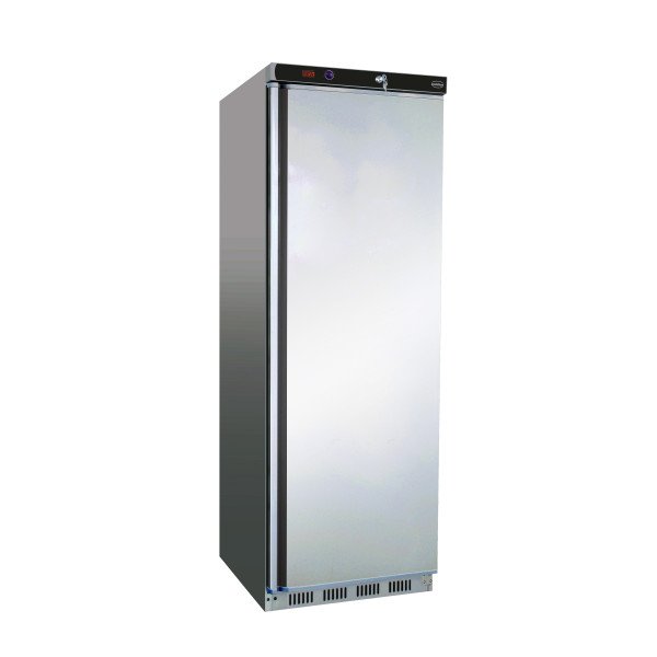 TIEFKÜHLSCHRANK EDELSTAHL 1 TÜR