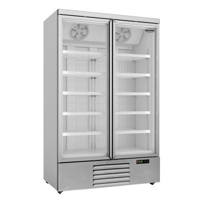 TIEFKÜHLSCHRANK 2 GLASTÜREN...