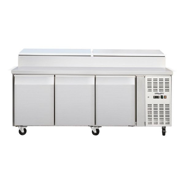 Zubereitungstisch 3 Türen. 202 x 80