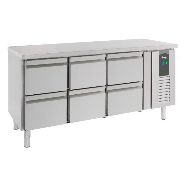 700 KÜHLTISCH 6 SCHUBLADEN