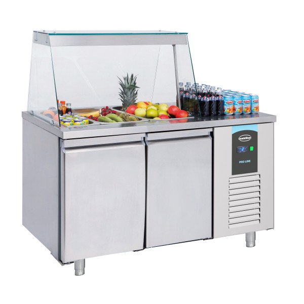 SALADETTE 2 TÜREN 3x 1/1GN BEHÄLTER