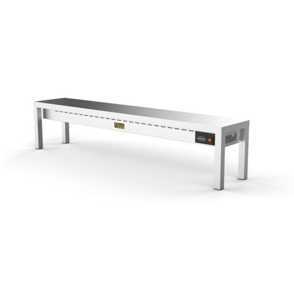 AUFSATZBORD KERAMISCH BEHEIZT 1 STUFIG 1600  4 HEATERS OF 250W
