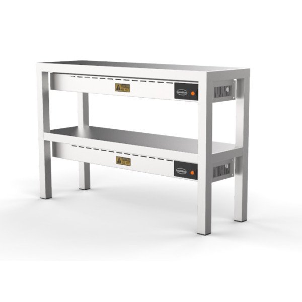 AUFSATZBORD KERAMISCH BEHEIZT 2 STUFIG 1400  8 HEATERS OF 250W