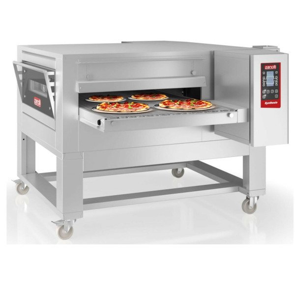 Zanolli Gazlı Konveyörlü Fırın - 1680 x 2180 mm - Dijital - Bant Genişliği: 800 mm - Taban Çerçevesi Dahil