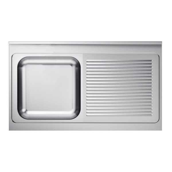 700 SPÜLTISCHPLATTE 1 LINKS 1200