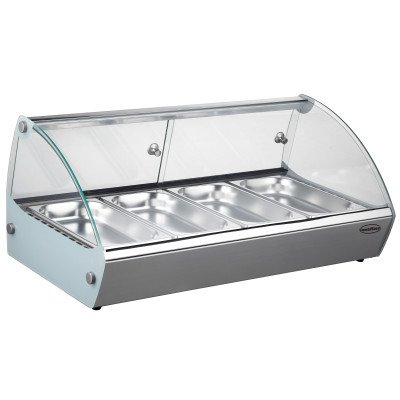 WÄRMEVITRINE 4 1/3 GN