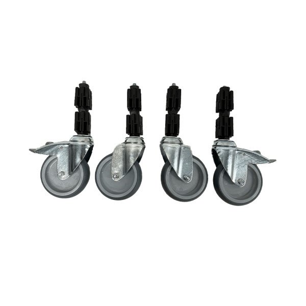 RÄDERSATZ FÜR TISCH 4X