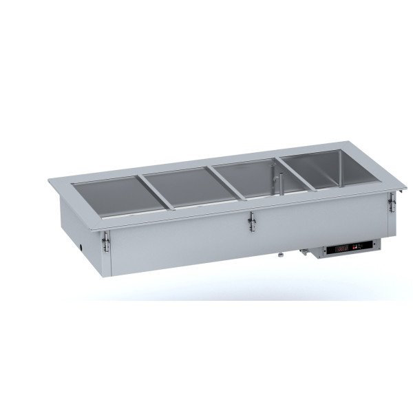 EINBAU BAIN-MARIE 2/1 - AUTOMATISCHE WASSERBEFÜLLUNG