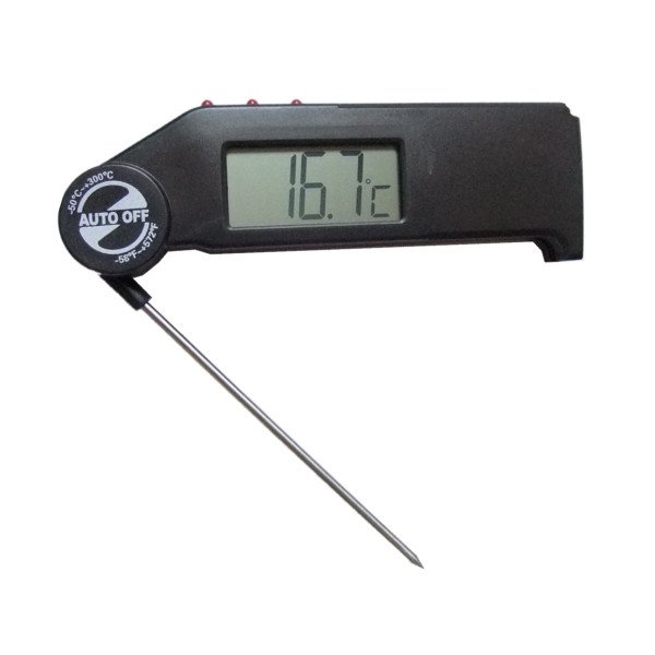 TASCHENTHERMOMETER MIT EINKLAPPBARER SONDE